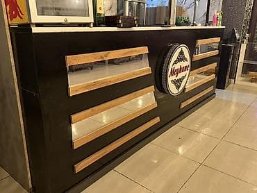 Meyhanə üçün bar/ kassalı resepsiyon stendi - Dizayn: Ön paneldə — 2