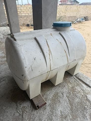 Şlanqlar: Bak, Plastik, 1000 l l, İşlənmiş, Ünvandan götürmə — 2