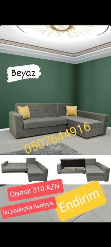 mətbəx ucun divan: Künc divan, Yeni, Açılan, Bazalı, Parça, Şəhərdaxili pulsuz çatdırılma — 17