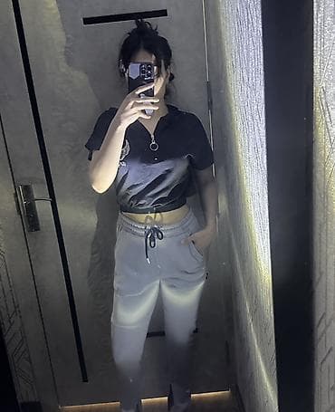 balaca xonca: Şalvar, Adidas, Standart, rəng - Boz — 2