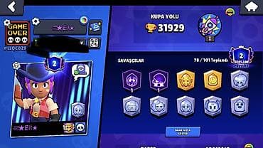 nece zaqar almaq olar: Brawl Stars hesabı - Kupa yolu: 31,929 - Prestij: 2 - Toplanan — 1