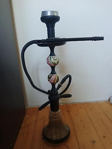 Nərgilə (şüşə kolba ilə) - Klassik tip nərgilə seti - Qalın şüşədən — 1