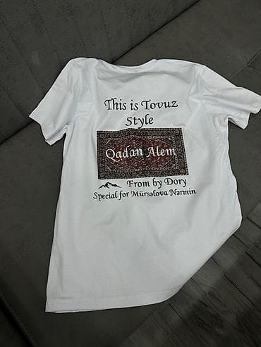 Kişi geyimləri: Məhsul: Fərdi çaplı t-shirtlər - Material: yumşaq pambıq qarışımı — 4