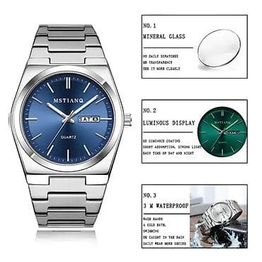 əl saat: Qol saatı, rəng - Gümüşü — 9