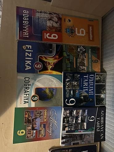 testir: 9-cu sinif üçün dərsliklər dəsti Hamısı 17manatdır Paketə daxil olan — 3