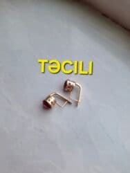 qızıl uzuklər və qiymətləri: Sırğa, 583 Əyar, 267 g — 1