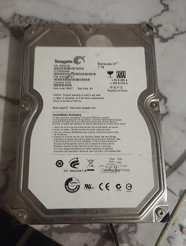 intel core i: Daxili Sərt disk (HDD) Seagate, 1 TB, 3.5", İşlənmiş — 1