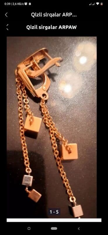 xari bulbul yaxa sancagi: Sırğa — 1