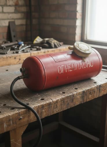 Yanacaq çənləri: Avtomobil üçün LPG (propan-butan) qaz balonu və multivalv komplekti — 3