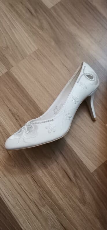 ağ mokasinlər: Tuflilər, Ölçü: 39, rəng - Ağ, Yeni — 5