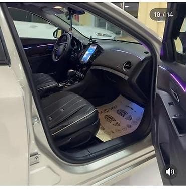 cruze bobin: Chevrolet Cruze LT sedan - Kuzov: sedan, gümüşü/metalik rəng ili — 4