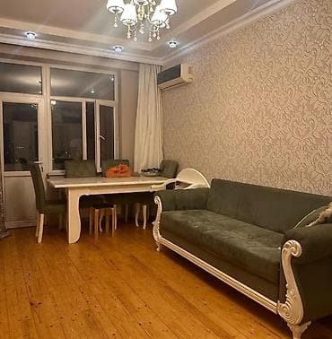 berde: 2 otaqlı mənzil – mətbəx və hamam mebeli, texnika ilə - Plan — 1