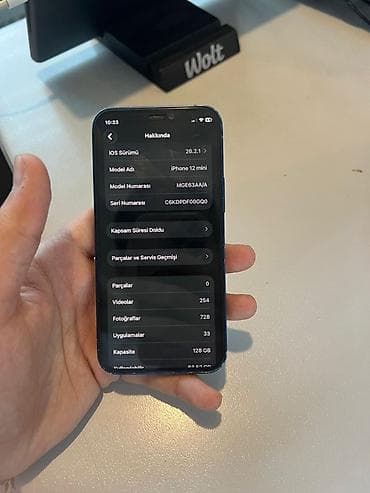 Məişət texnikası: IPhone 12 mini, 128 GB, Mavi — 3