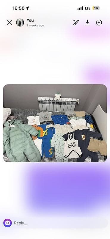 Uşaq geyimləri dest sekilde hamsi daxil 24Aznn!!! olcu 0-1yas lalafo.az -da Uşaq geyimləri dest sekilde hamsi daxil 24Aznn!!! olcu 0-1yas