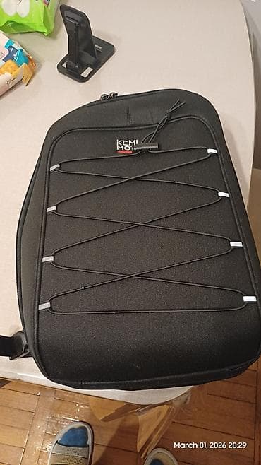 KEMIMOTO motosiklet arxa oturacaq/baqaj çantası - Universal montaj — 2