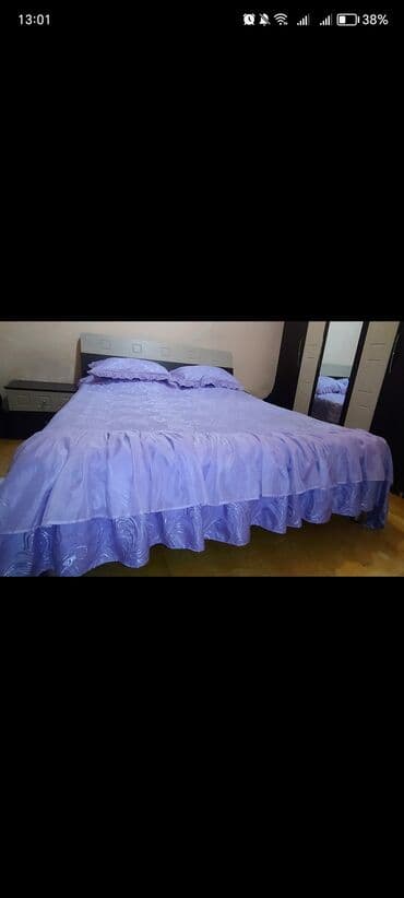 yatag desdi: Yataq üçün Yeni Xovlu rəng - Yasəmən Yataq örtüyü, Ödənişli çatdırılma, Ünvandan götürmə — 2