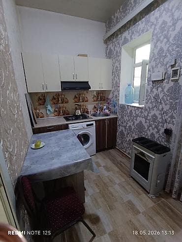 1 комната квартира снять: 60 м², 1 комната, Газ — 4