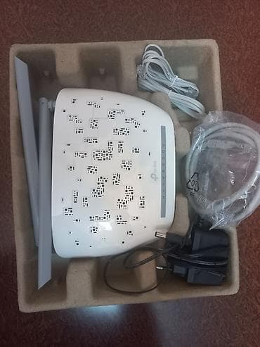 ТВ и видео: TP-Link simsiz router və ADSL/VDSL modem kombosu Xüsusiyyətlər: - İki — 1