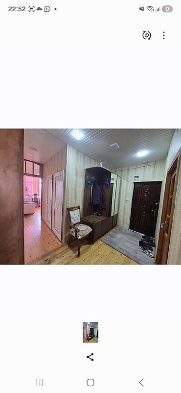 Otaqlar: Afrodita sadliq evi ile uzbeuz leninqrad tipli 9cu mertebede 3 otaq — 2
