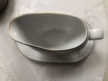 ev əşyaları işlənmiş: Винтажная соусница — 3