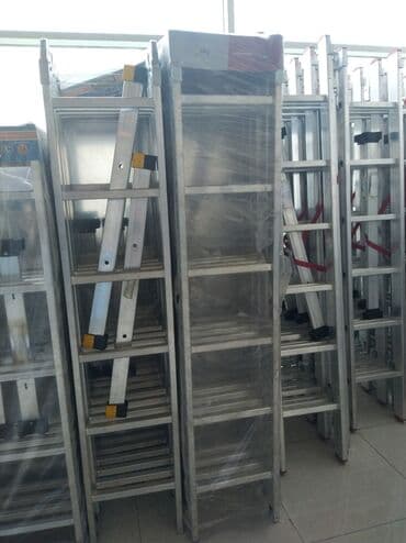 profillər: Alüminium nərdivanlar - Material: yüngül və paslanmayan alüminium — 1