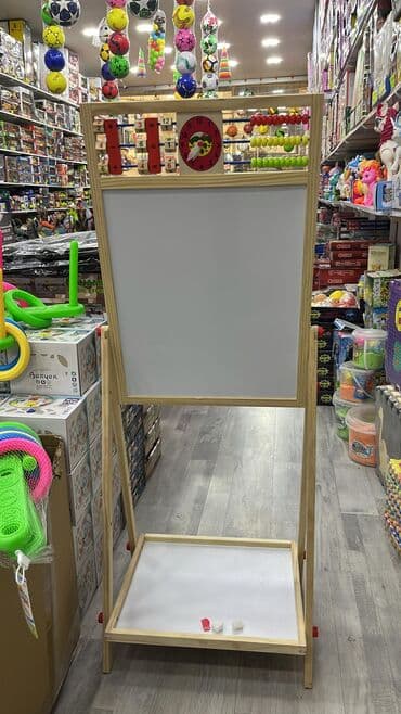 uşaq üçün maqnit lövhə: Lövhə Həm ağhəm də qara tərəfi var Ölçülər 110×37 Diqqət Çatdırılma — 1