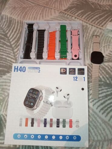 скрытая камера: Б/у, Смарт часы, Сенсорный экран, цвет - Черный — 2