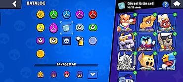 Другое: Brawl Stars hesabı – “TOXICTORNADO” Ümumi: - Kupa yolu: 4801 (III — 10
