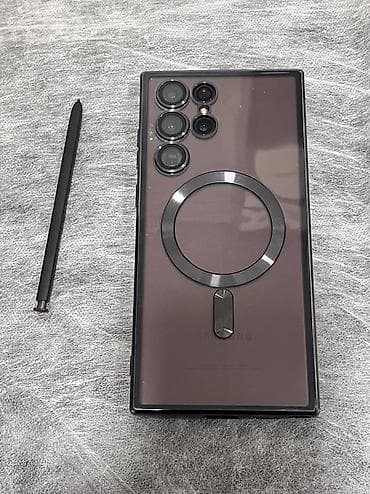 iphone 12 pro islenmis: Samsung Galaxy S22 Ultra, 256 GB, rəng - Bənövşəyi, Simsiz şarj — 5