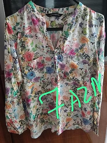 Куртки: Qadın köynəkləri (2 ədəd) 1) Ağ köynək – Trendyol - Rəng: ağ - Yaxa — 2