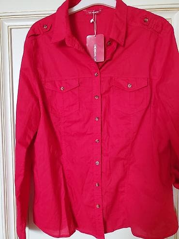 LC Waikiki qadın köynəyi - Rəng: parlaq çəhrayı/qırmızı ton - Ölçü — 1