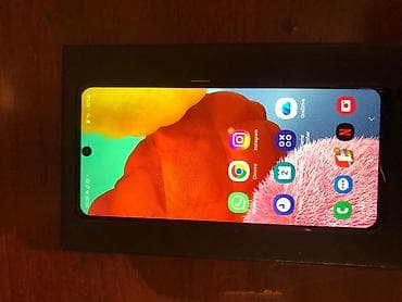 philips xenium 9@9h: Samsung Galaxy A51, 64 GB, rəng - Qara, Sensor, Barmaq izi, İki sim kartlı — 5