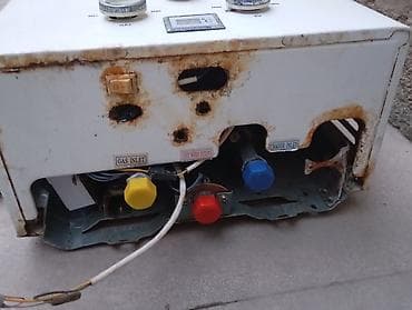 su radiatoru ev ucun: Qazla işləyən su qızdırıcısı (duş/mətbəx üçün) - Üç idarəetmə — 6