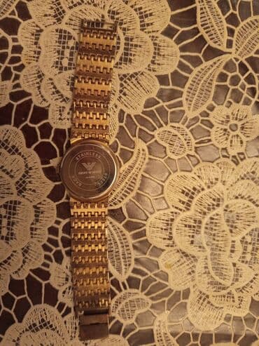 shock elixir qiymeti: Qol saatı, Emporio Armani, rəng - Qızılı — 1