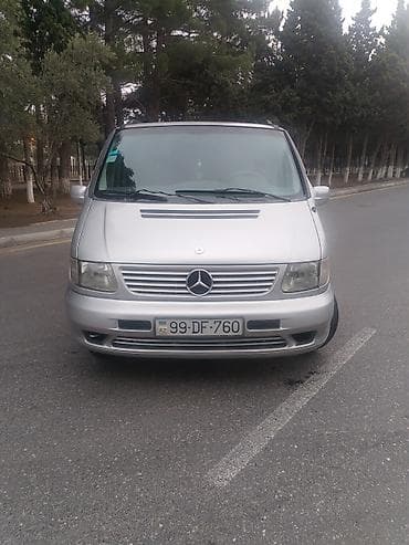 man sat: Mercedes-Benz Vito miniven - Korpus: gümüş rəng, sürgülü yan qapı — 1
