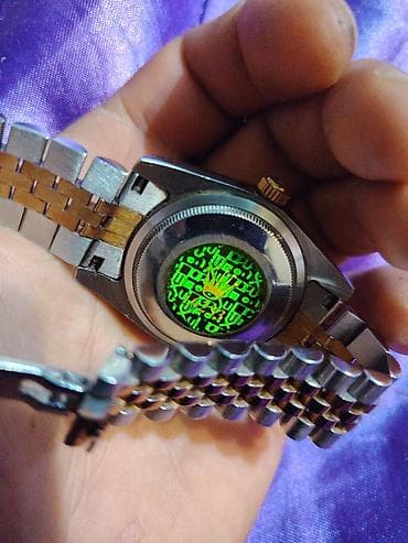 qelyan şuşesi: Rolex Oyster Perpetual Datejust kişi/qadın qol saatı - Korpus: polad — 3