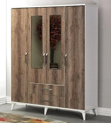 4 Qapi Dolablar Hal Hazirda Anbarda Movcuddur. Sifariwlede ne reng