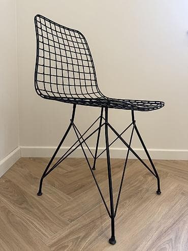 pufik masa: Qonaq otağı üçün, İşlənmiş, Qatlanmayan, rəng - Qara Stul — 2