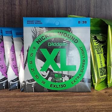 gitara simləri: Elektro gitara simləri Daddario EXL130 Həm yeni başlayanlar, həm — 1