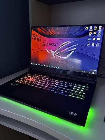 adapter apple: İşlənmiş ASUS ROG, 17.3 ", AMD Ryzen 7, 512 GB, Ünvandan götürmə — 2