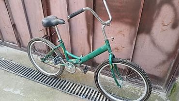 velosiped elanlari: Velosiped – şəhər və həyət sürüşləri üçün praktik model - Rəng: yaşıl — 1