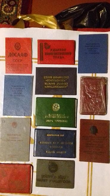 Искусство и коллекционирование: Kohne savet pasportlari vayenni biletleri kiniçkalar vap zeg qktiv — 5