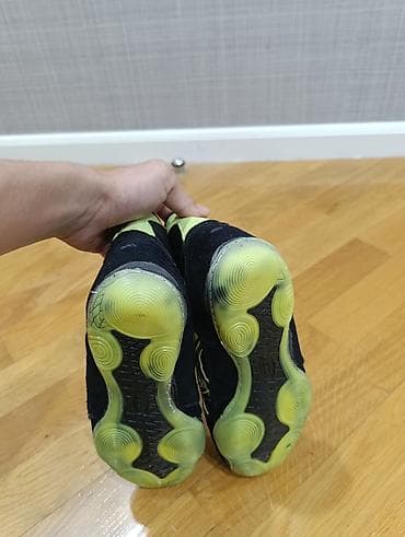 ayaqq: ASICS güləş/yarış ayaqqabısı 1defe iwlenib - Rəng: qara, neon-sarı — 4