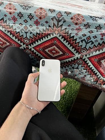 iphone 8 ağ: IPhone X, Gümüşü, Face ID — 1