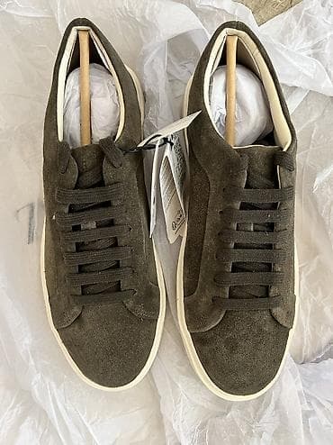 зеленые туфли: Zara KHAKI GREEN Leather Trainers

41 SİZE — 4