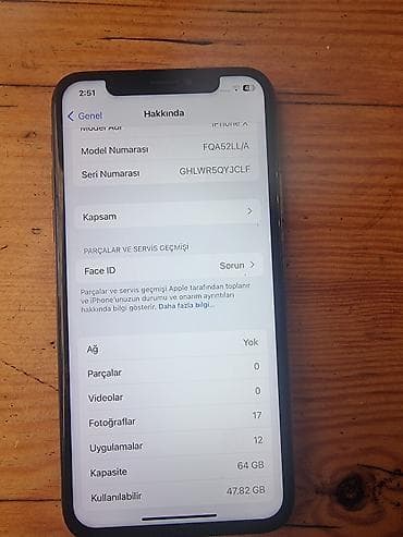 masa usdu komputer: IPhone X, 64 GB, Qara, Zəmanət — 4