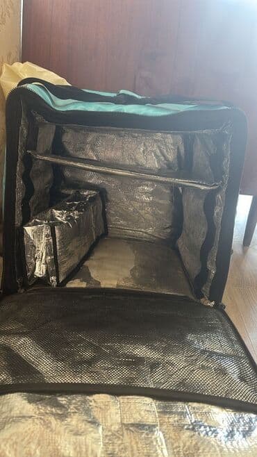 Dondurma aparatları: Wolt çatdırılma çantası - Rəng: mavi, “Wolt / Wolt Partner” loqolu - — 5