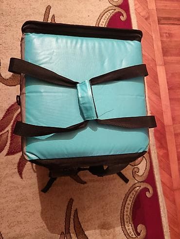 Оборудование для мойки: Wolt kuryerləri üçün izotermik çatdırılma çantası (sırt çantası tipli) — 1