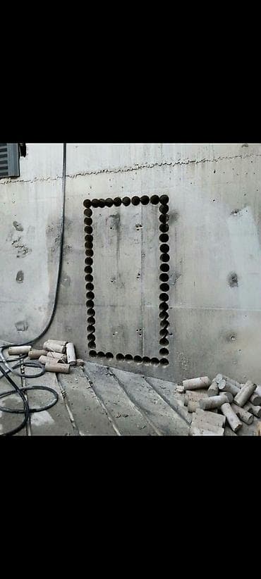 avropa qapi: 050-220-08-78 Beton deşmə və kəs beton, daş, dəmir-beton və kərpic — 1