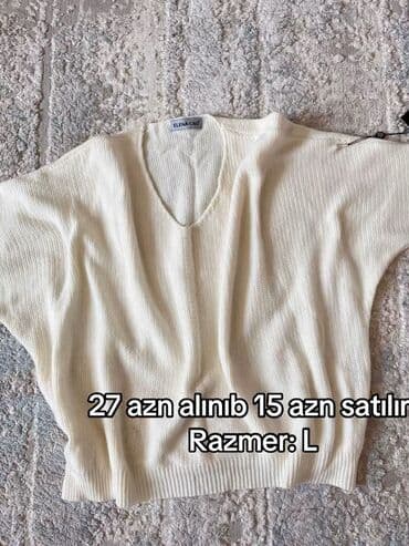 Sviter, L, rəng - Bej lalafo.az -da Sviter, L, rəng - Bej